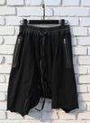 isaac sellam calfskin shorts INTUITIF-JERSEY